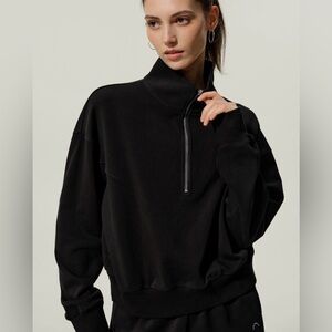 LilySilk Heirloom '89 Half-Zip Pullover size XL